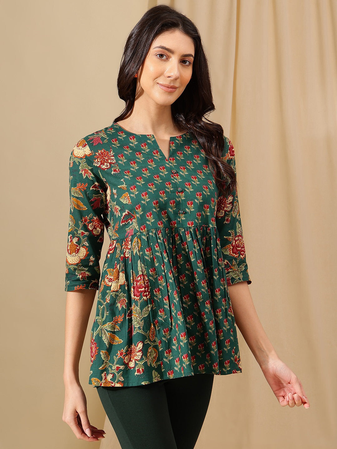 Trendy Top for Women Green