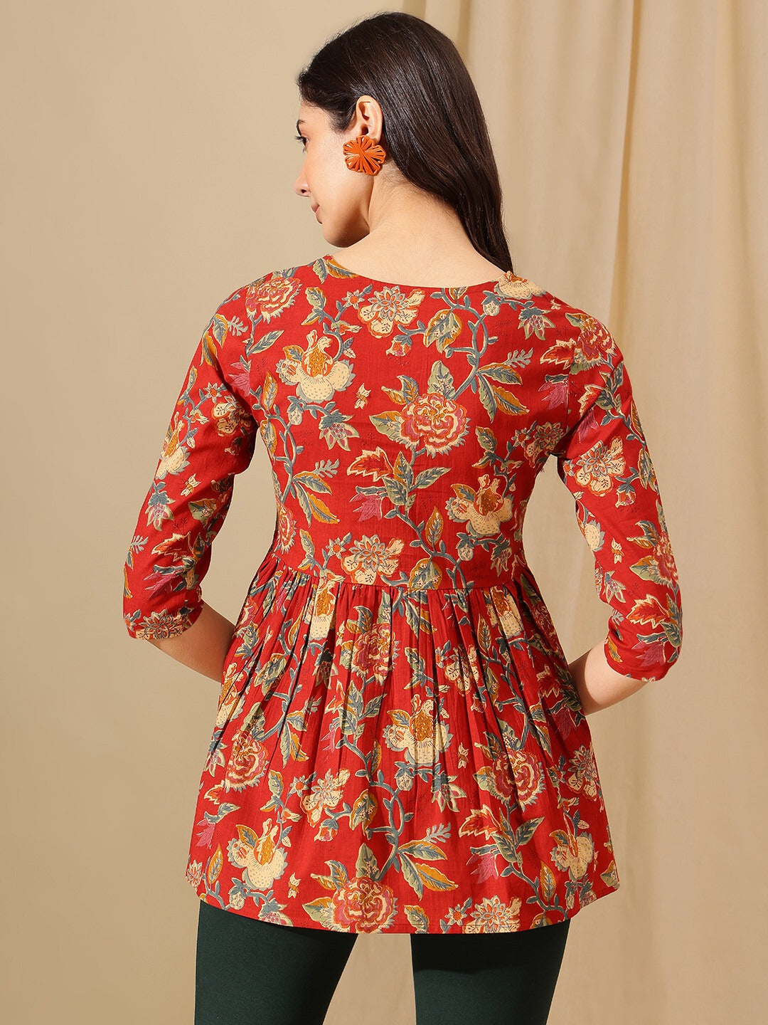 Trendy Top for Women Red