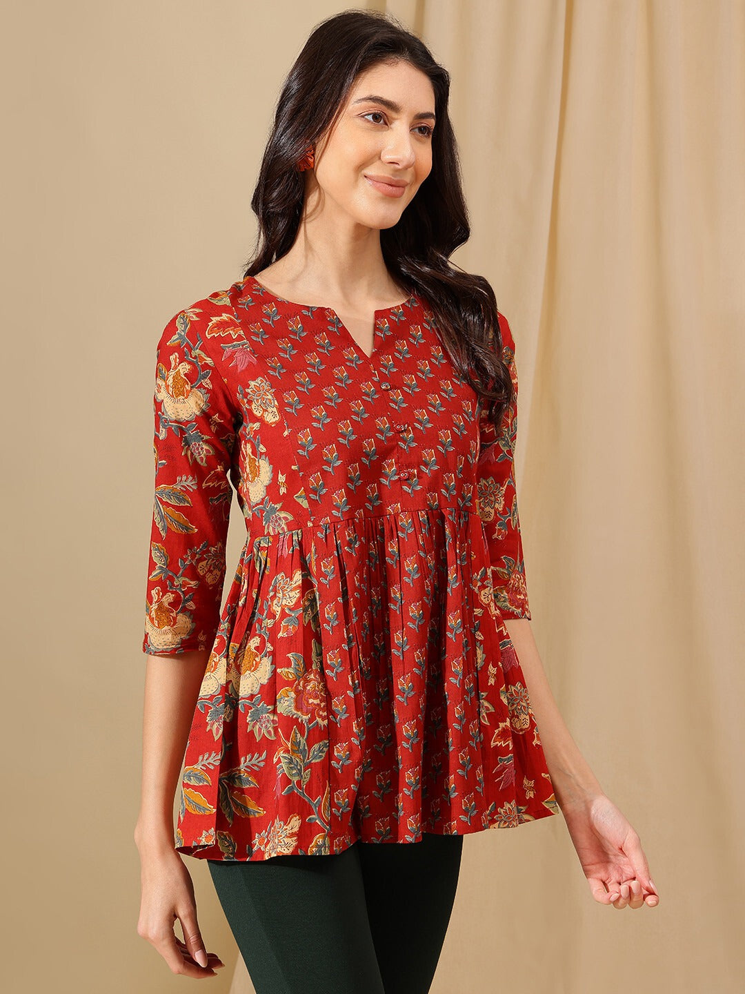 Trendy Top for Women Red
